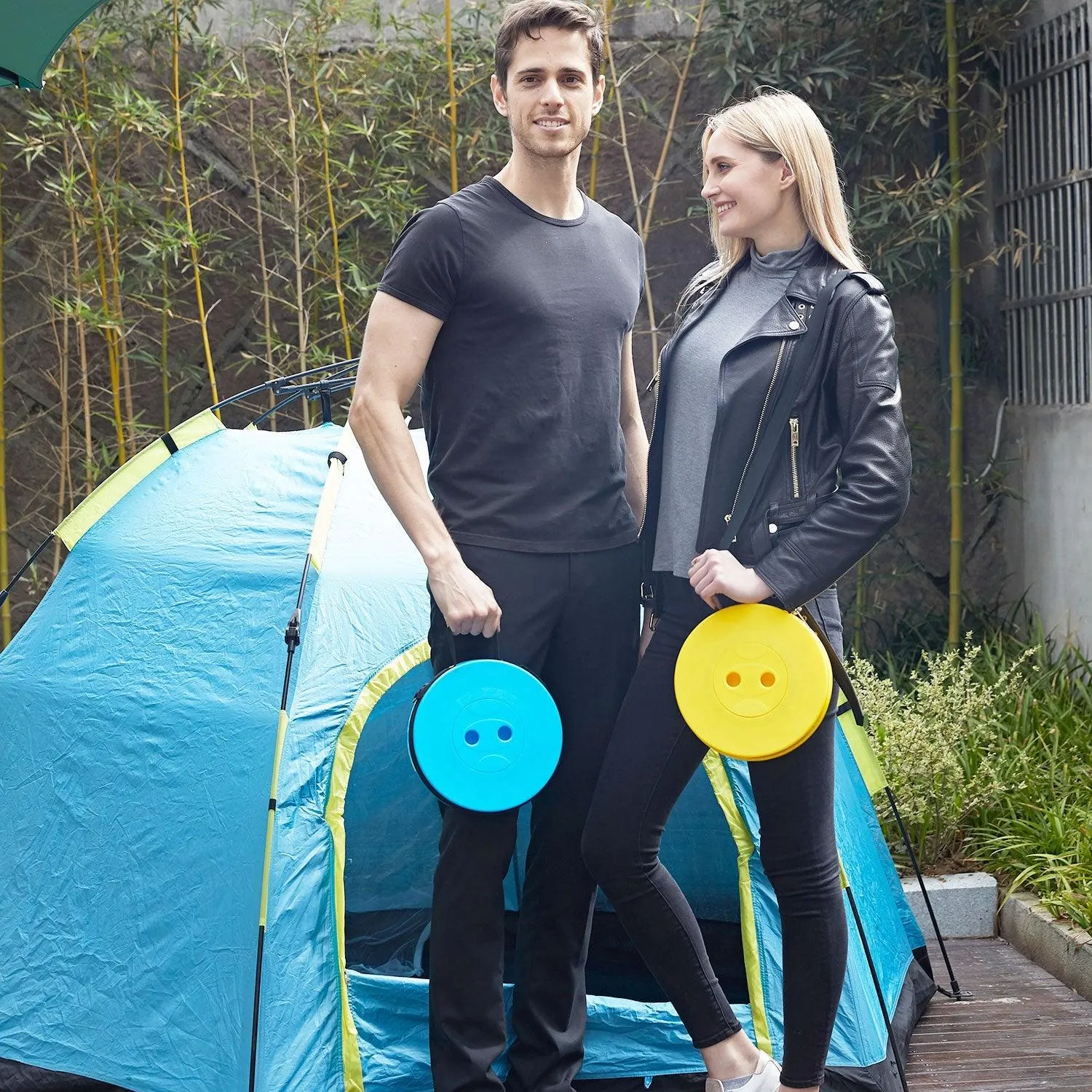 Portable Telescoping Stool Foldable for Fishing Hiking