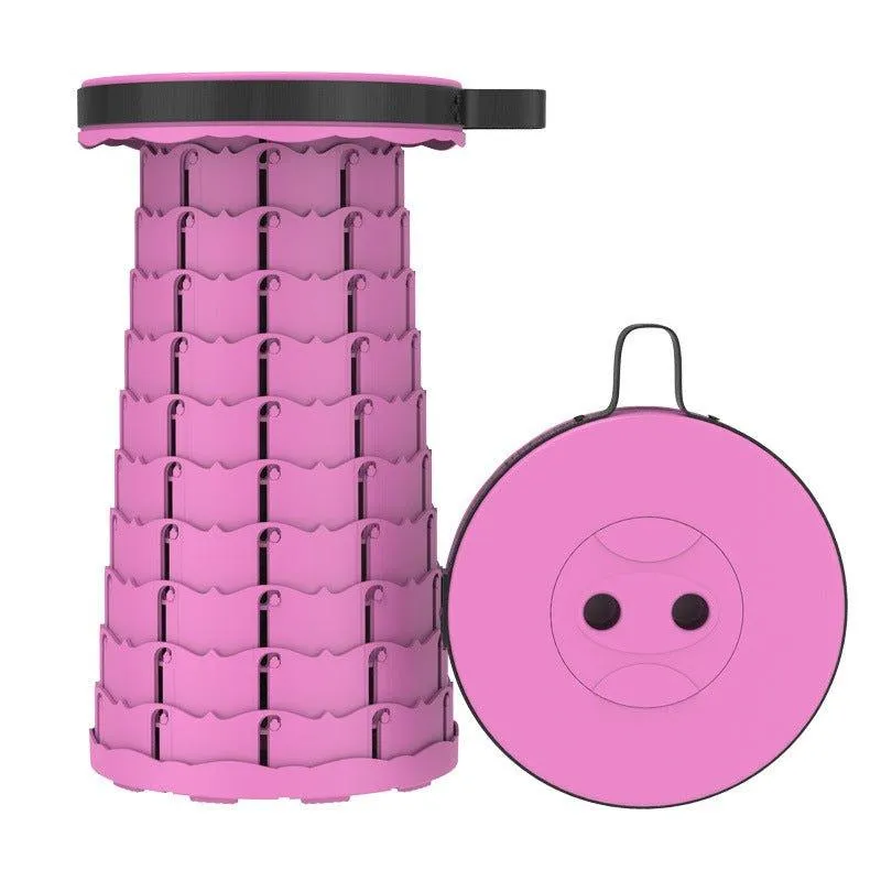 Portable Telescoping Stool Foldable for Fishing Hiking