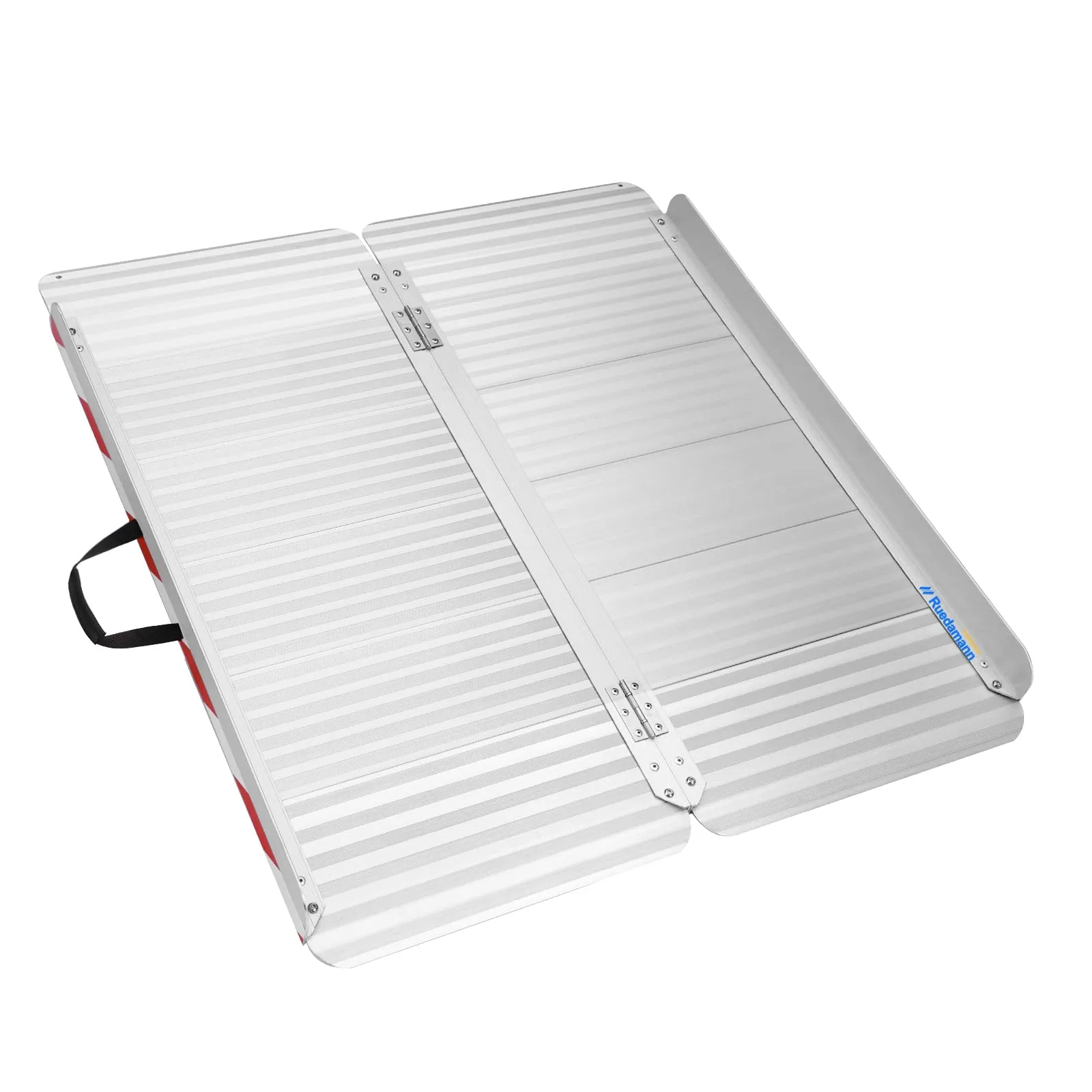 Ruedamann® Wheelchair Ramp Durable Aluminum with Anti-Slip and  Foldable