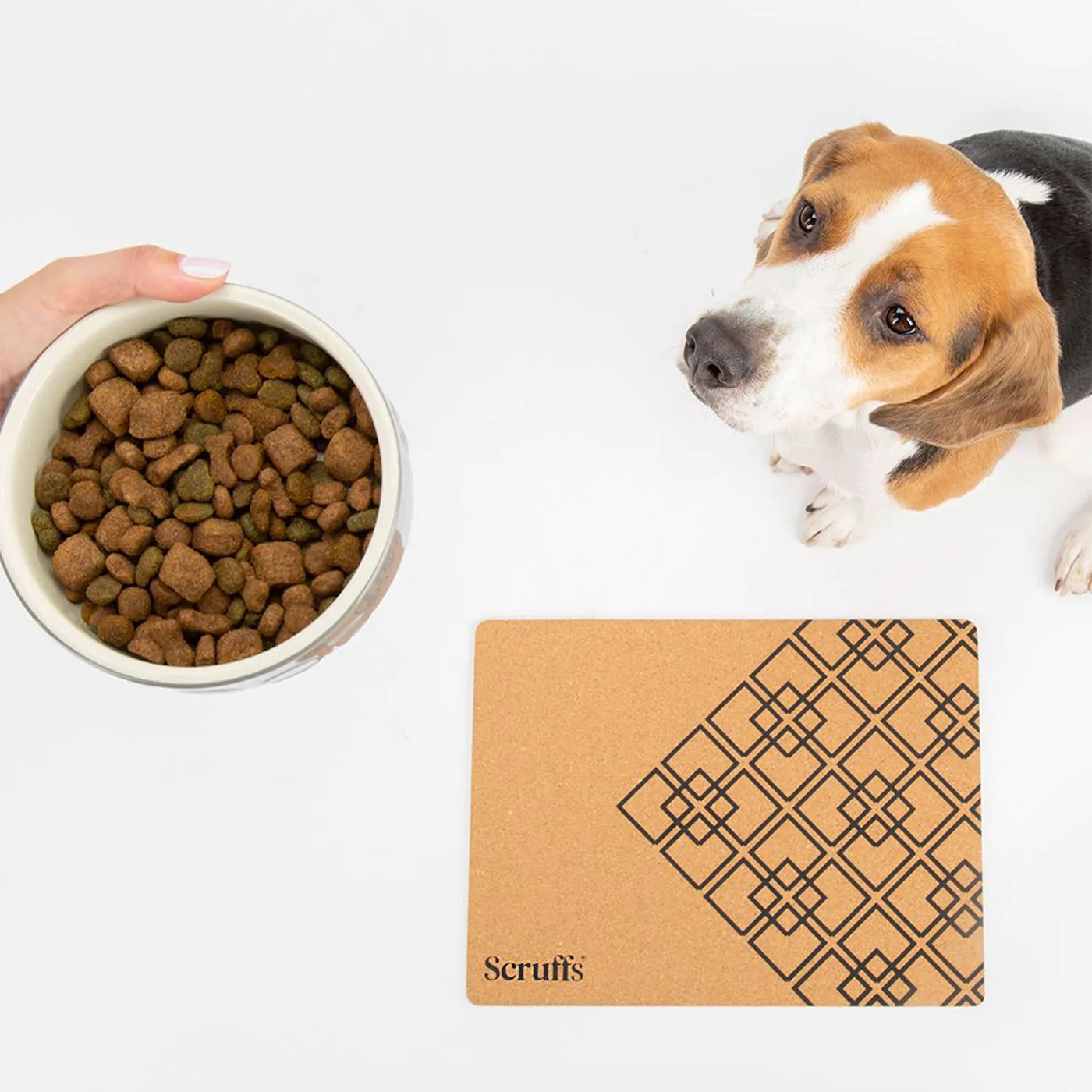 Scruffs Cork Diamond Print Placemat