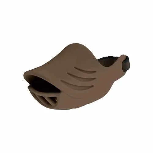 Silicon Dog Muzzle, Coffee (4 Sizes)