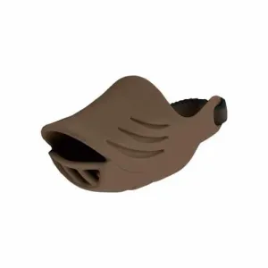Silicon Dog Muzzle, Coffee (4 Sizes)