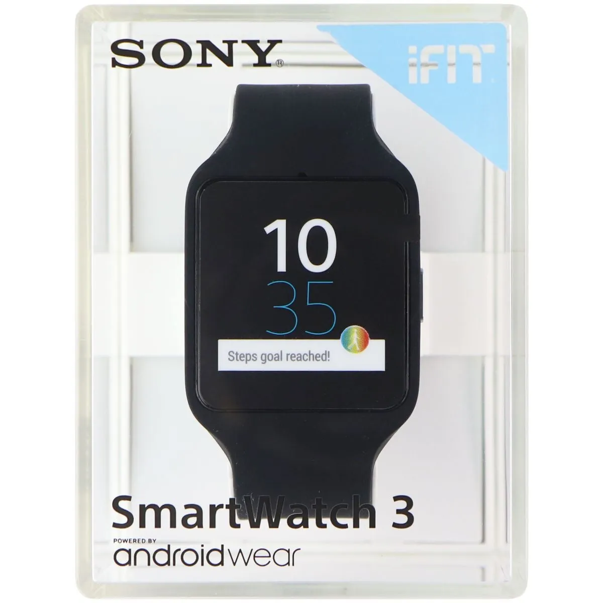 Sony SmartWatch 3, Waterproof GPS Powered by Android Wear - Black (SWR50)
