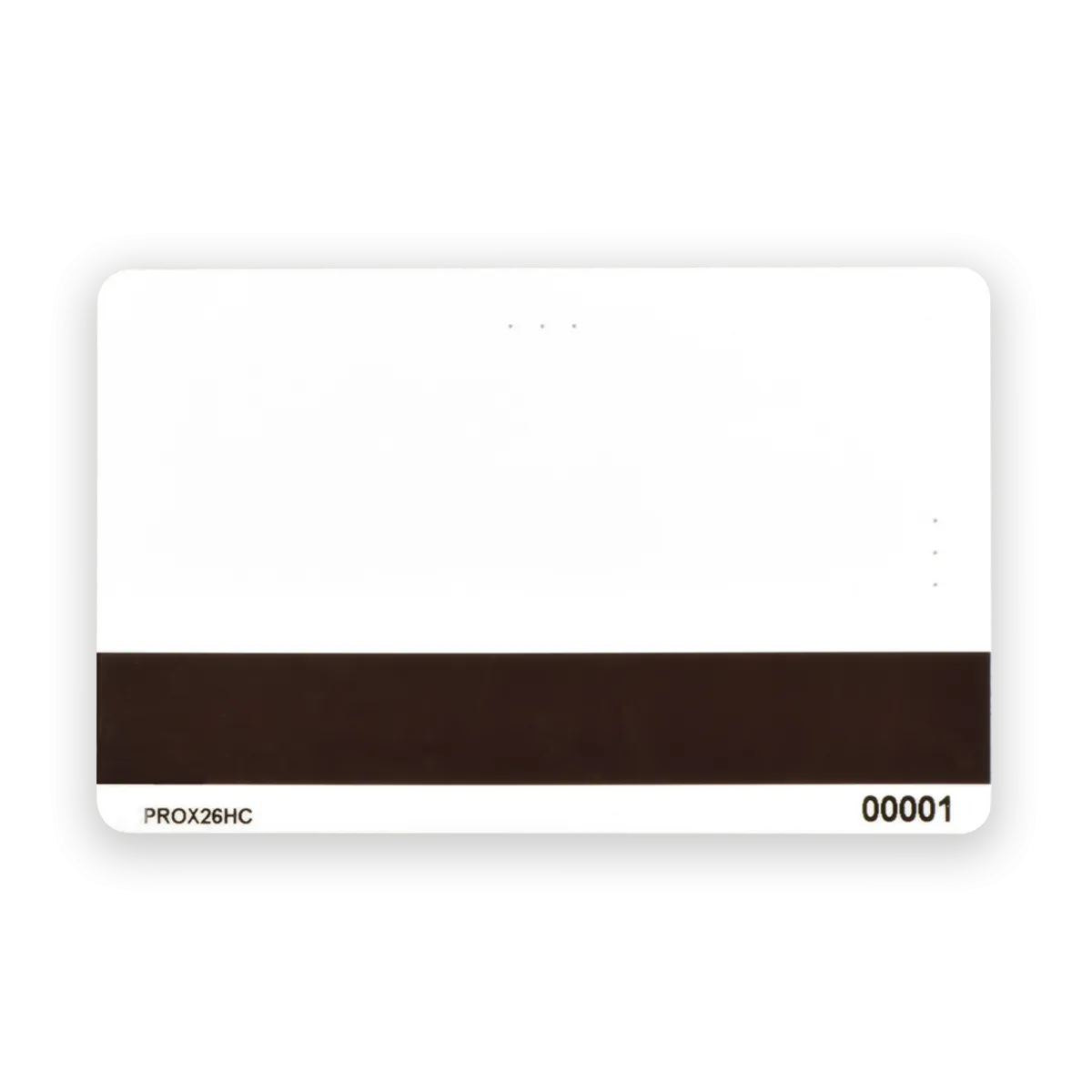 SPIDprox26HC HID Compatible Composite ISO Prox Cards With HICO Magnetic Strip