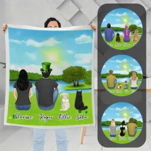 St. Patrick Personalized Pet & Owner Blanket