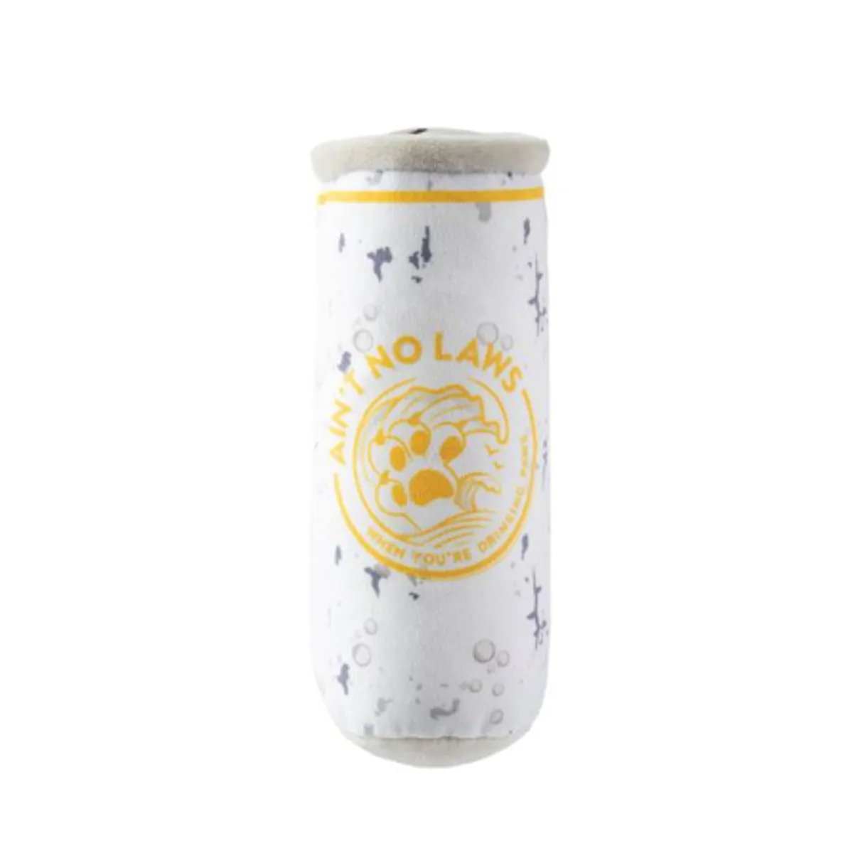 White Paw Hound Seltzer Muttlennial Mango Plush Dog Toy
